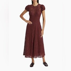 Doen Katarina Dress Black Cherry